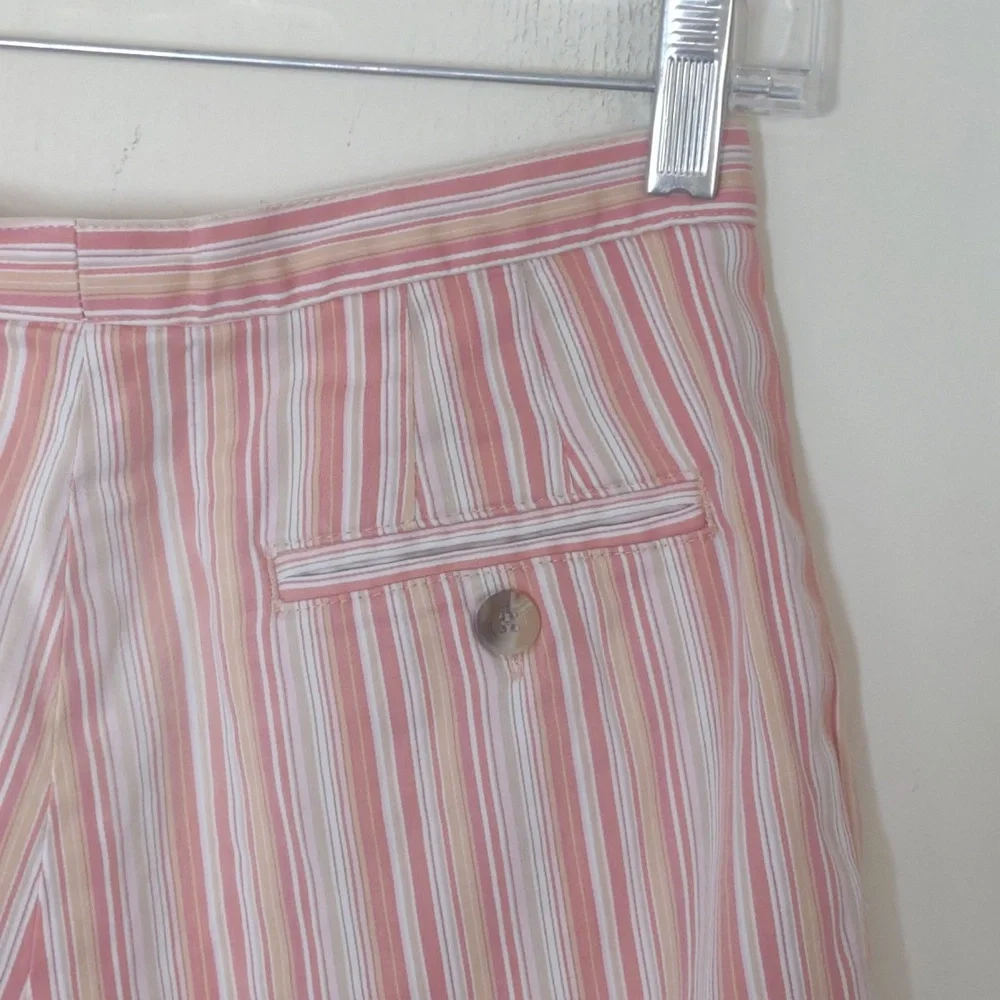 White‎ Stag Bermuda shorts 8/9 orange stripe Vintage